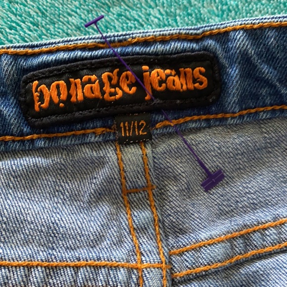 new Bonage Jean shirt size 11/12 , 30inch waist - Picture 7 of 9